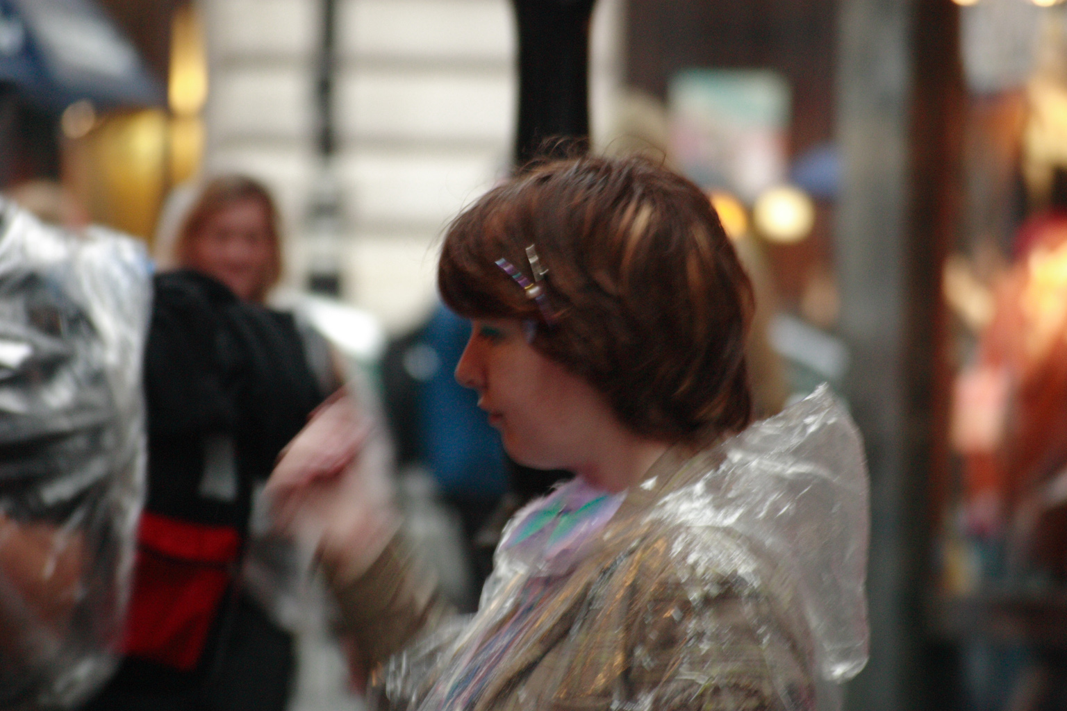 People queueing up for the Harry Potter book launch in London.