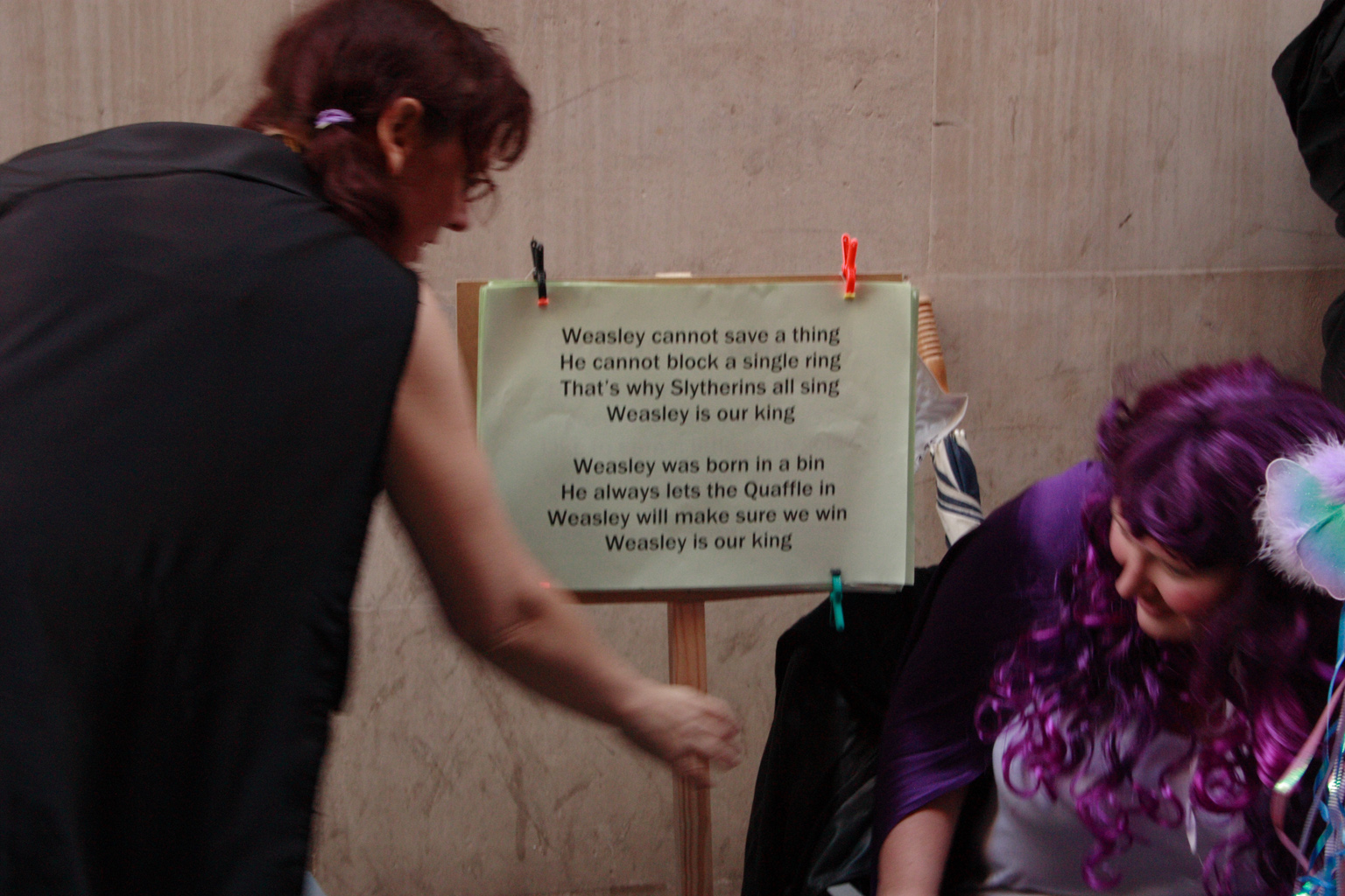 People queueing up for the Harry Potter book launch in London.
