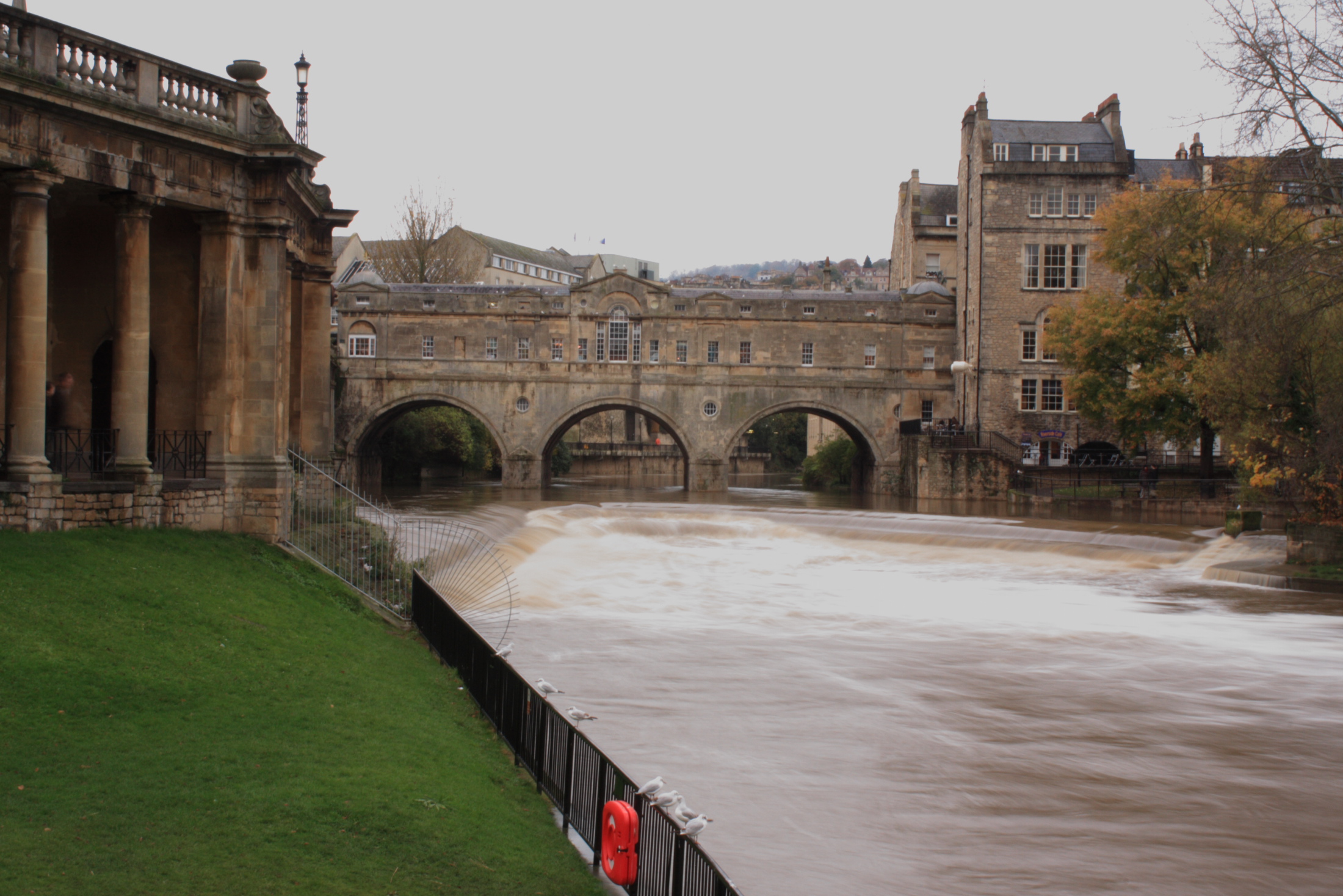 River and Bridge in Central Bath