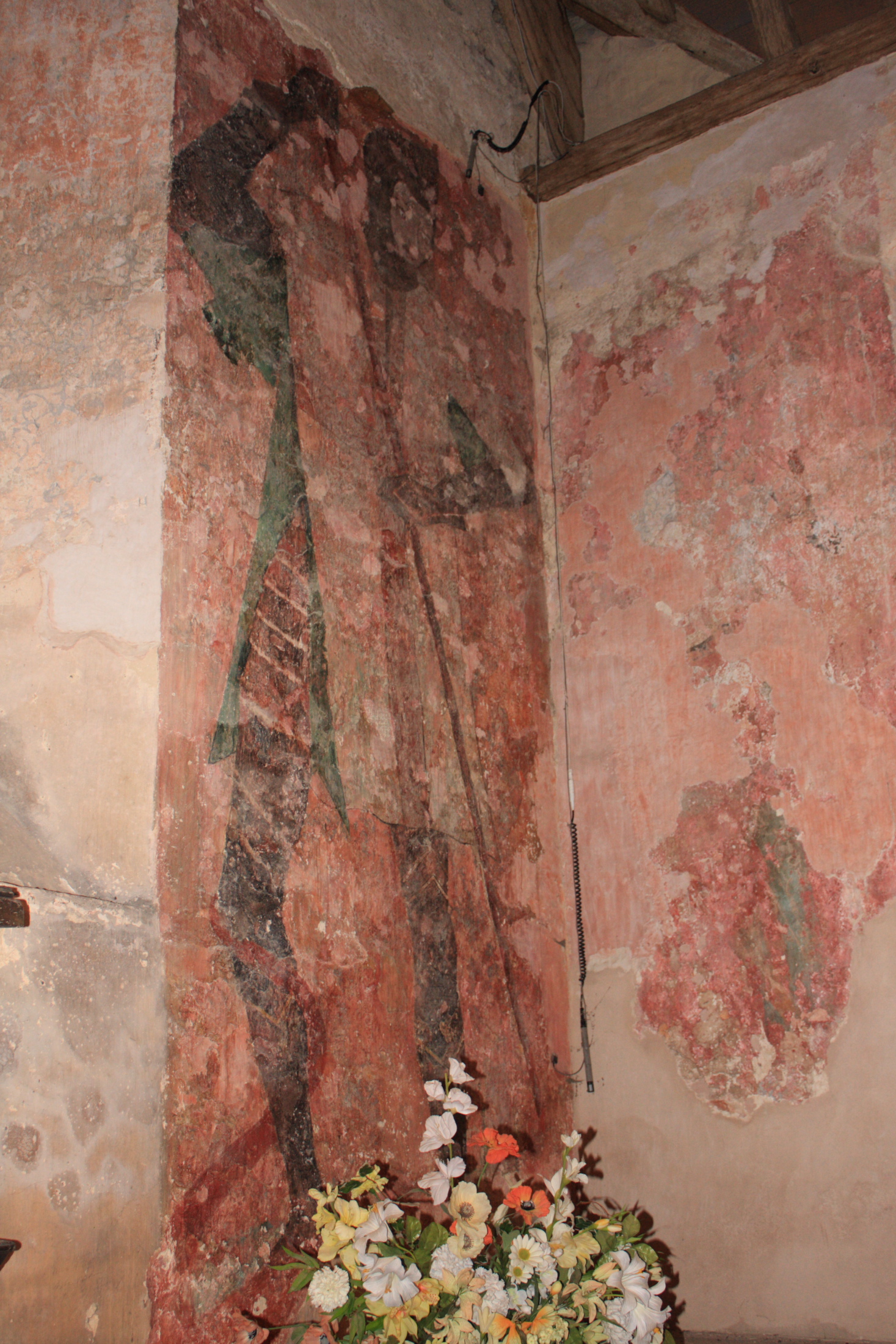 Inside the Chapel at Farleigh Hungerford Castle