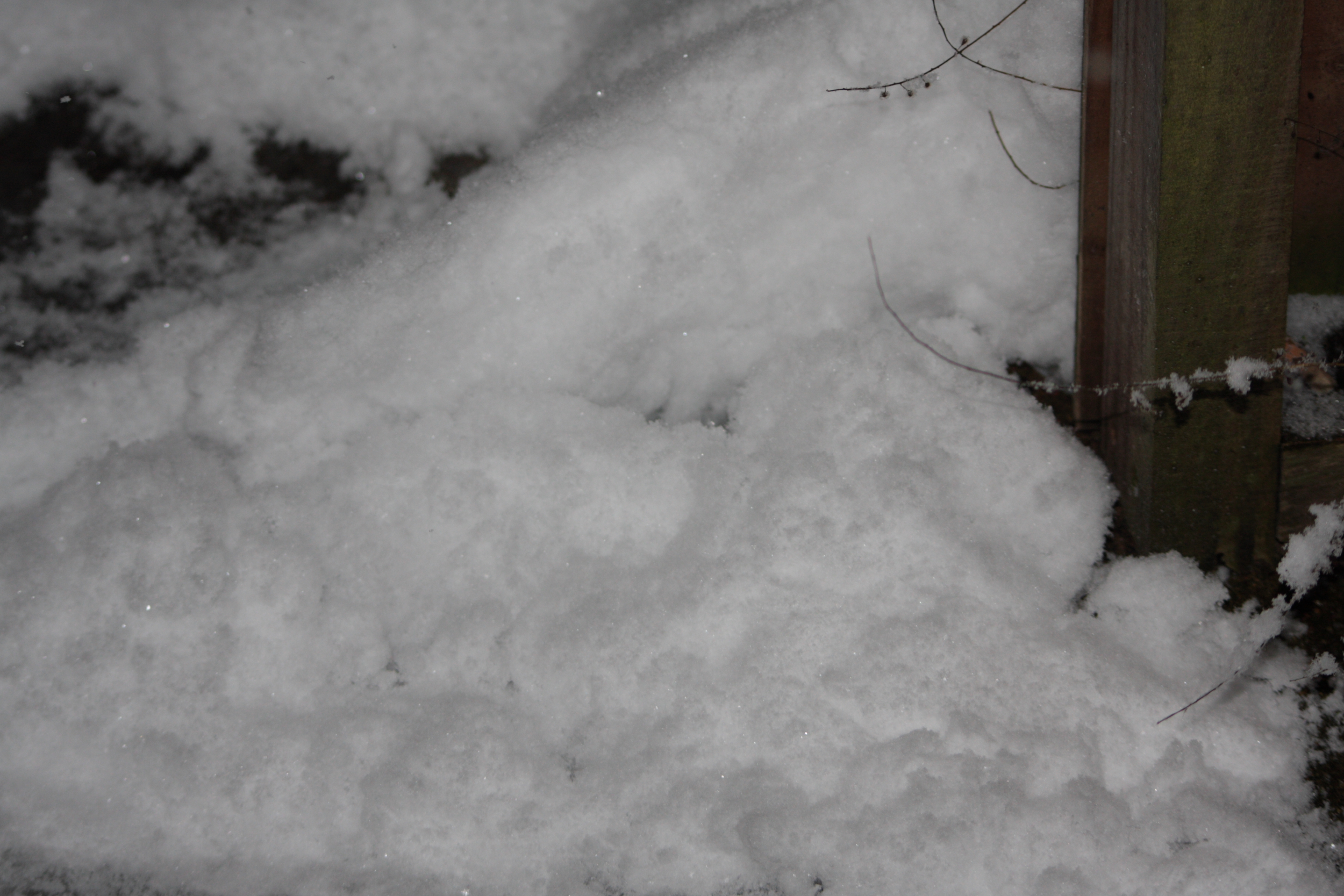 Luton gets hit hard by the snow.