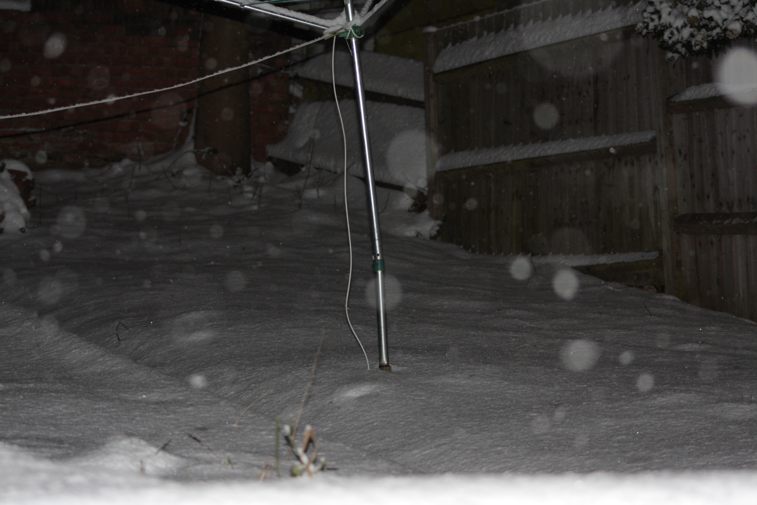 Luton gets hit hard by the snow