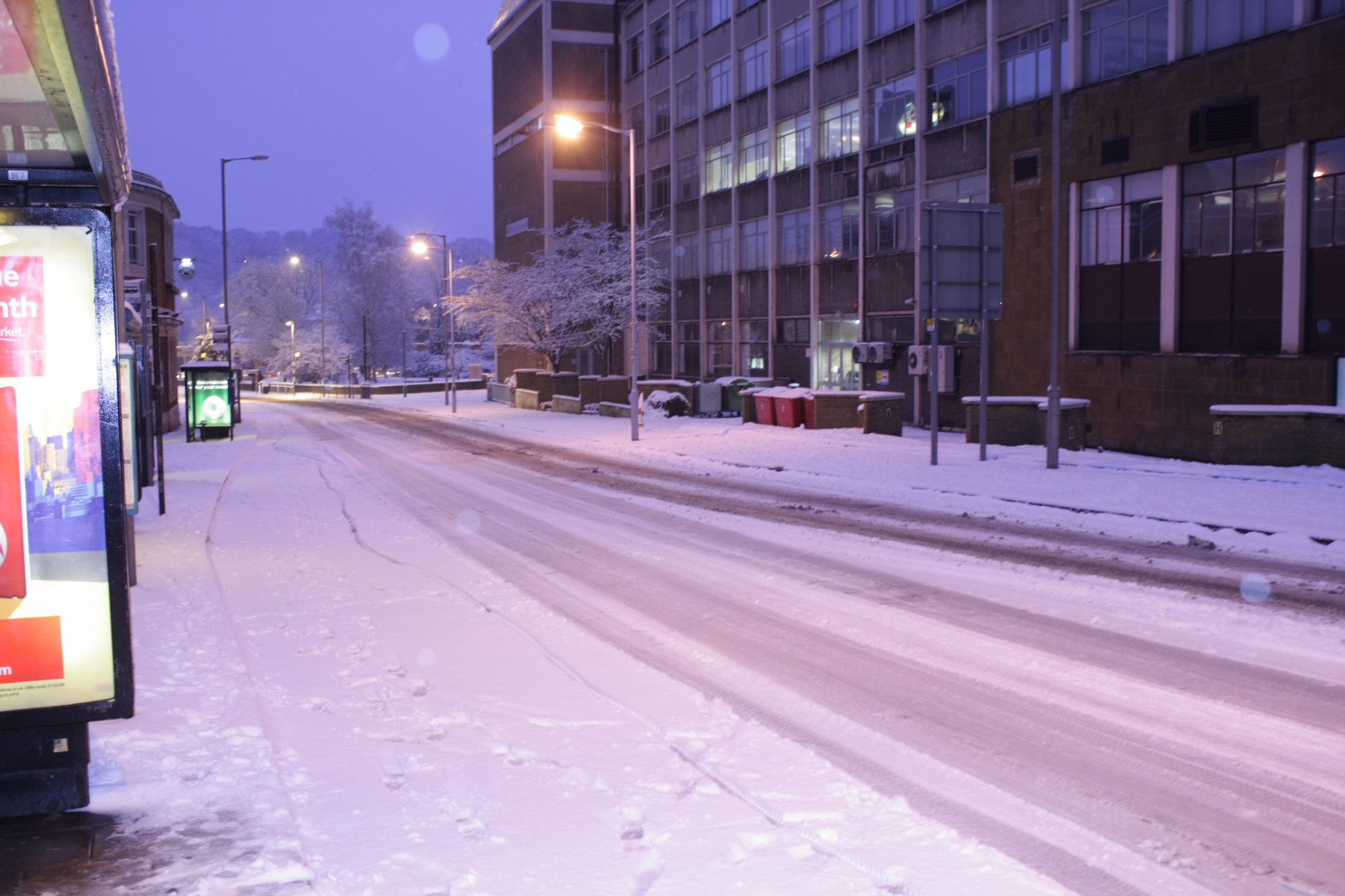 More snow hits Luton