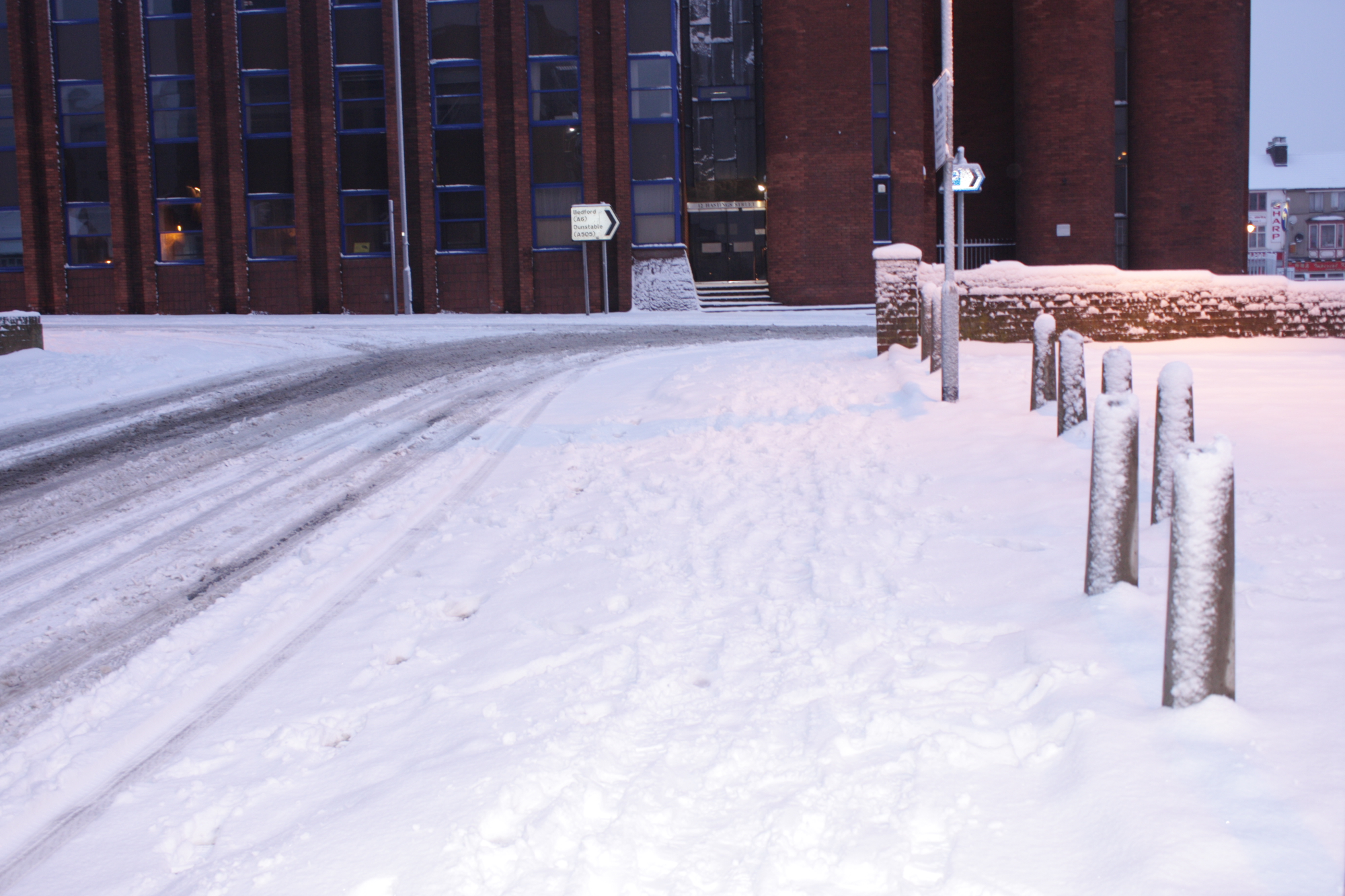 more snow in Luton