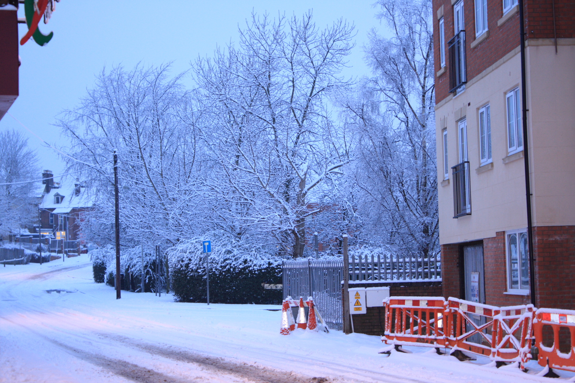 More snow.