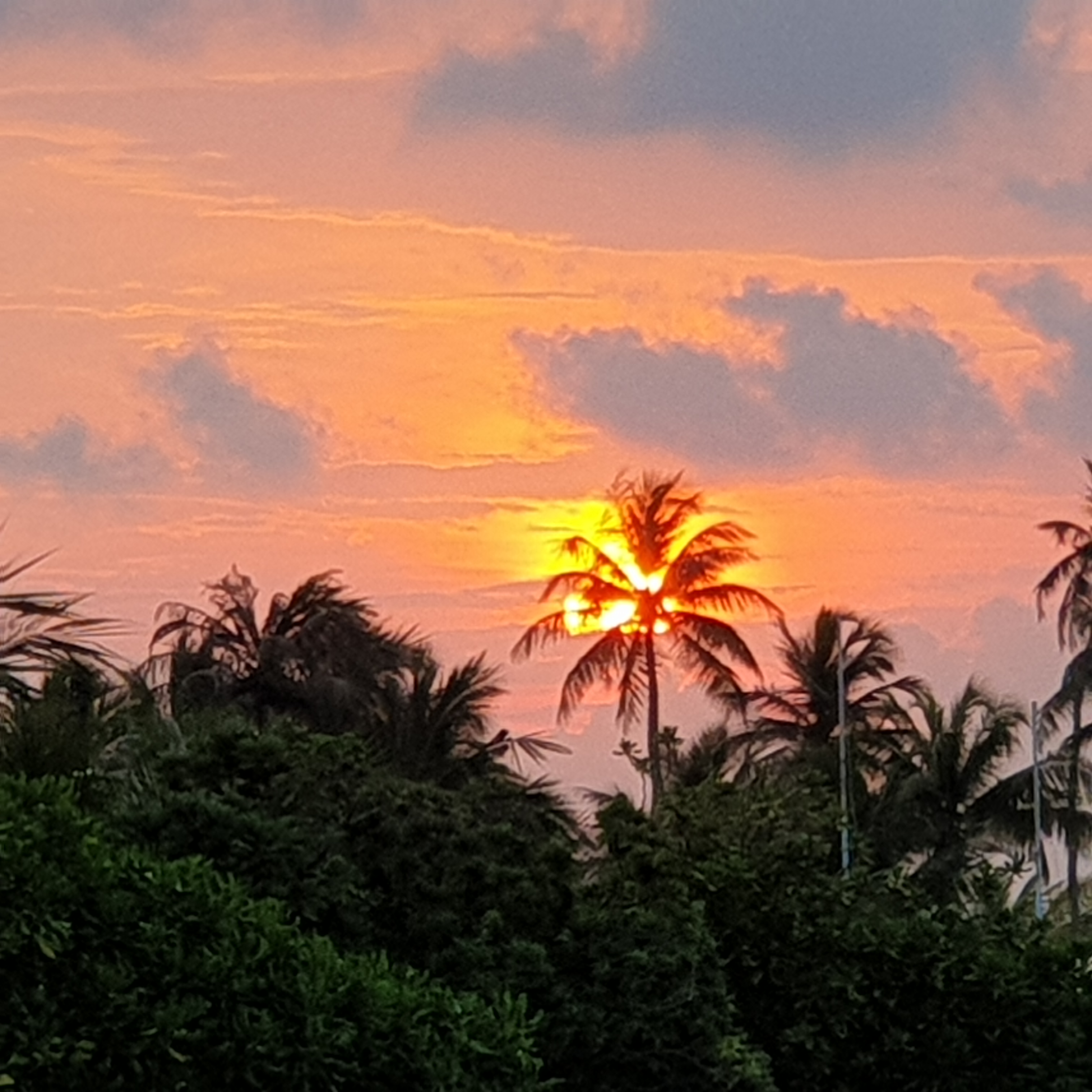 Sunrise in Kuredu, Maldives